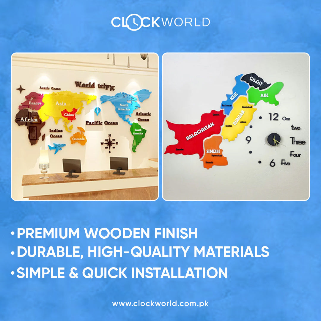 Clock World Combo Deal