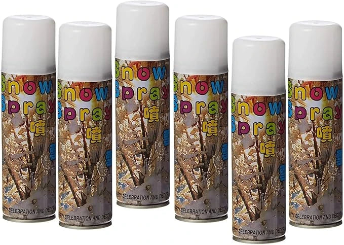 Snow Spray - Instant Winter Magic for Decorations and Holiday Fun