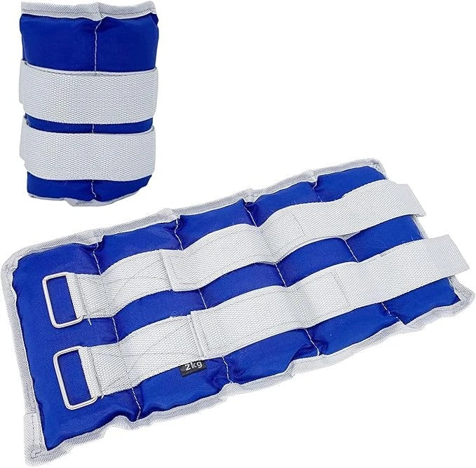 5KG Ankle Weights Set - Adjustable Weights for Strength and Cardio Workouts