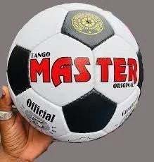 Black and White Football