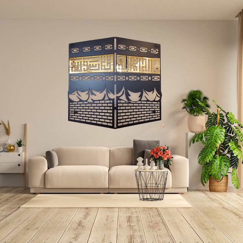 khana kaaba beautiful acrylic wall decor