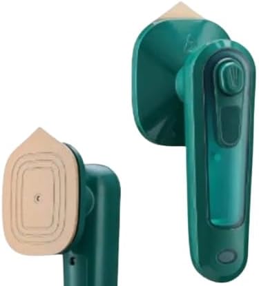 Mini Steam Iron, 1000W Foldable Handheld Travel Steam Iron, Ceramic Nonstick Soleplate, 15s Fast Heat Up, Portable Steamer Iron for Home and Travel