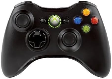 Xbox 360 Wireless Controller Xbox 360/Slim and Smart for PC Gaming, Wireless PC Controller with upgraded Joystick/Dual Shock