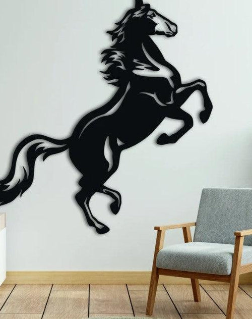 3D acrylic Animals wall Decor Farmhouse Wall Art 60 x 70 CM - Horse