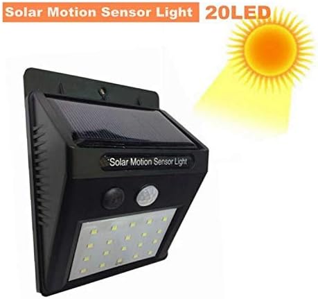 Light Sensor Solar Light 20 Leds Light Outdoor Path Wall Lamp Waterproof Heatproof Durable