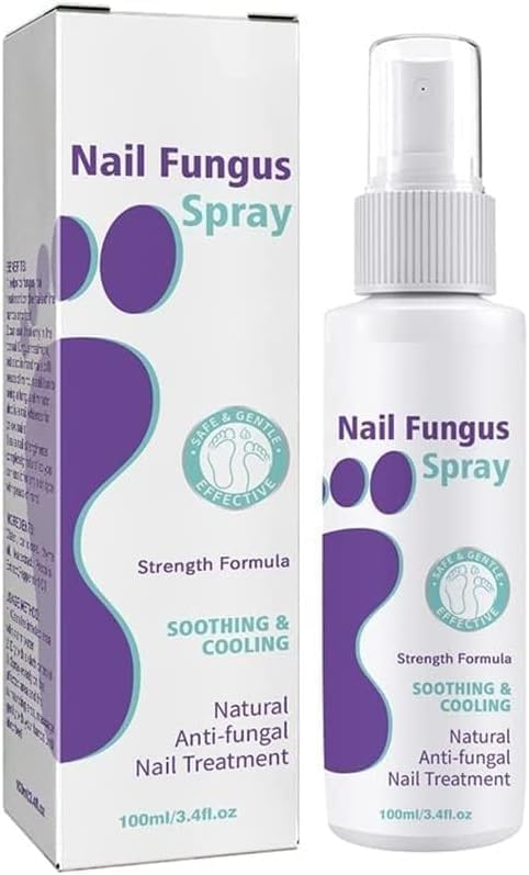 Nail Repair Spray for Damaged Nails – Advanced Antifungal Treatment for Toenails & Fingernails – Restores, Strengthens, and Promotes Healthy Nail Growth – 100ml Foot & Nail Care Solution