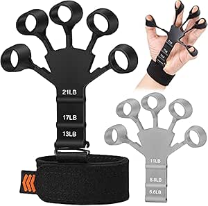 5 Finger Hand Grip Strengthener Trainer
