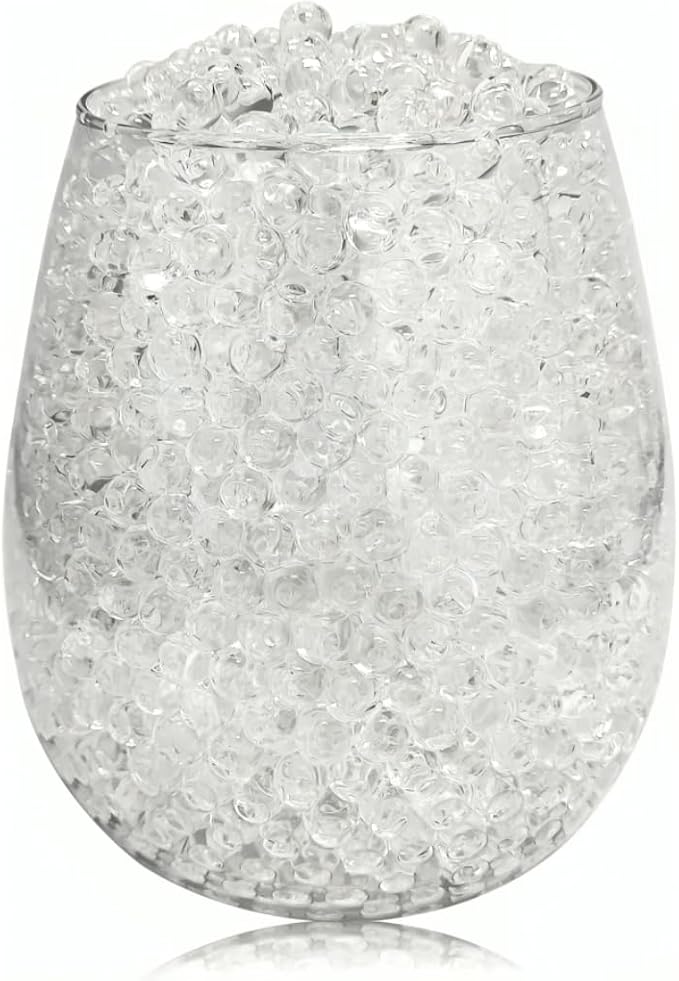 Clear Water Gel Beads, Non-Toxic Clear Water Pearls