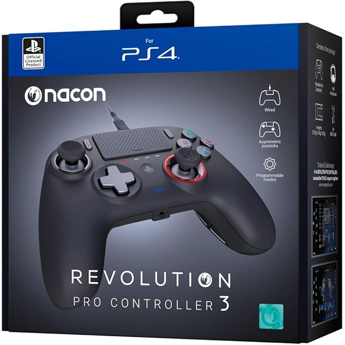 NACON REVOLUTION PRO 3 OFFICIAL CONTROLLER PS4