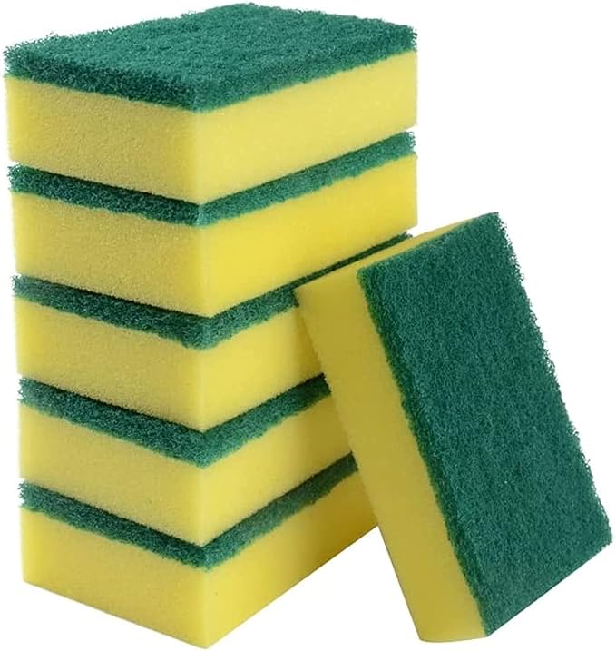 Dishwashing Sponge Pack Of 5 - Kitchen Cleaning Sponge - Scouring Pad