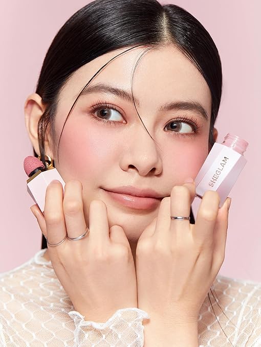 Makeup - Color Bloom Liquid Blush Matte Finish - Long-wearing Waterproof Gel-Cream Blush with Sponge Tip Applicator (Love Cake), 5.2 grams, 1.0 count, 1