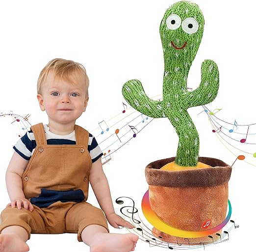 Ava's Toys Dancing Cactus Toy – Talking Cactus Toy for Boys and Girls