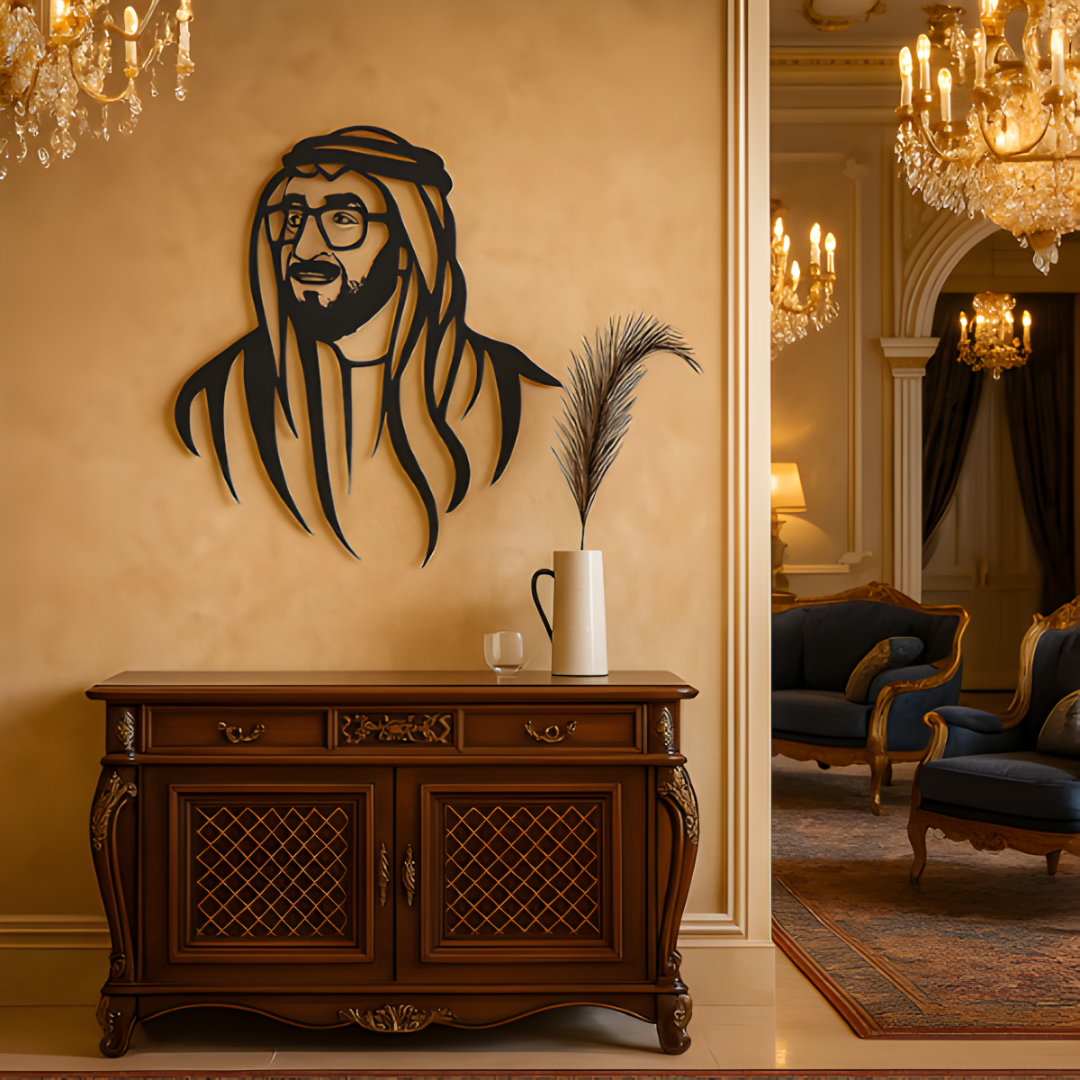 Sheikh Tahnoon bin Zayed Acrylic Portrait