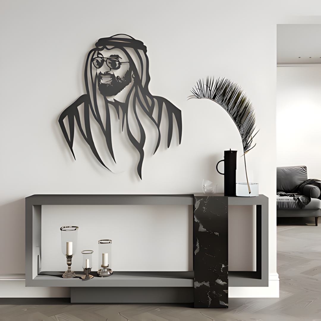 Sheikh Tahnoon bin Zayed Acrylic Portrait