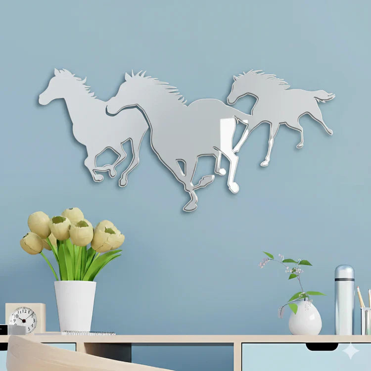 3D Acrylic Horse Wall Art | Wall Décor