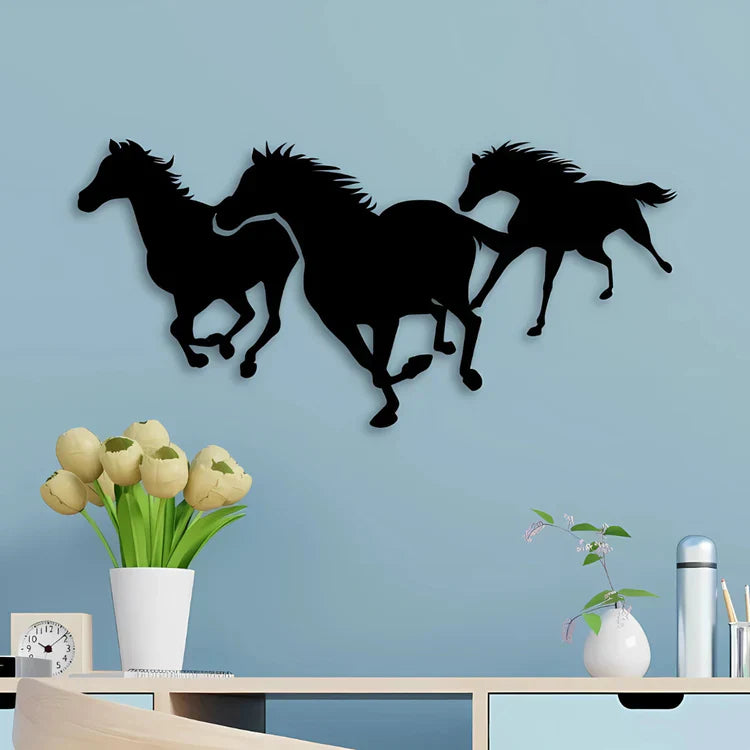 3D Acrylic Horse Wall Art | Wall Décor