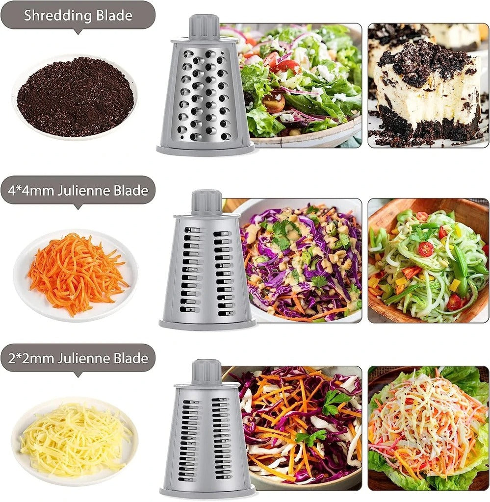 Vegetable Slicer Drum Grater – Effortless Grating and Slicing for Every Meal
