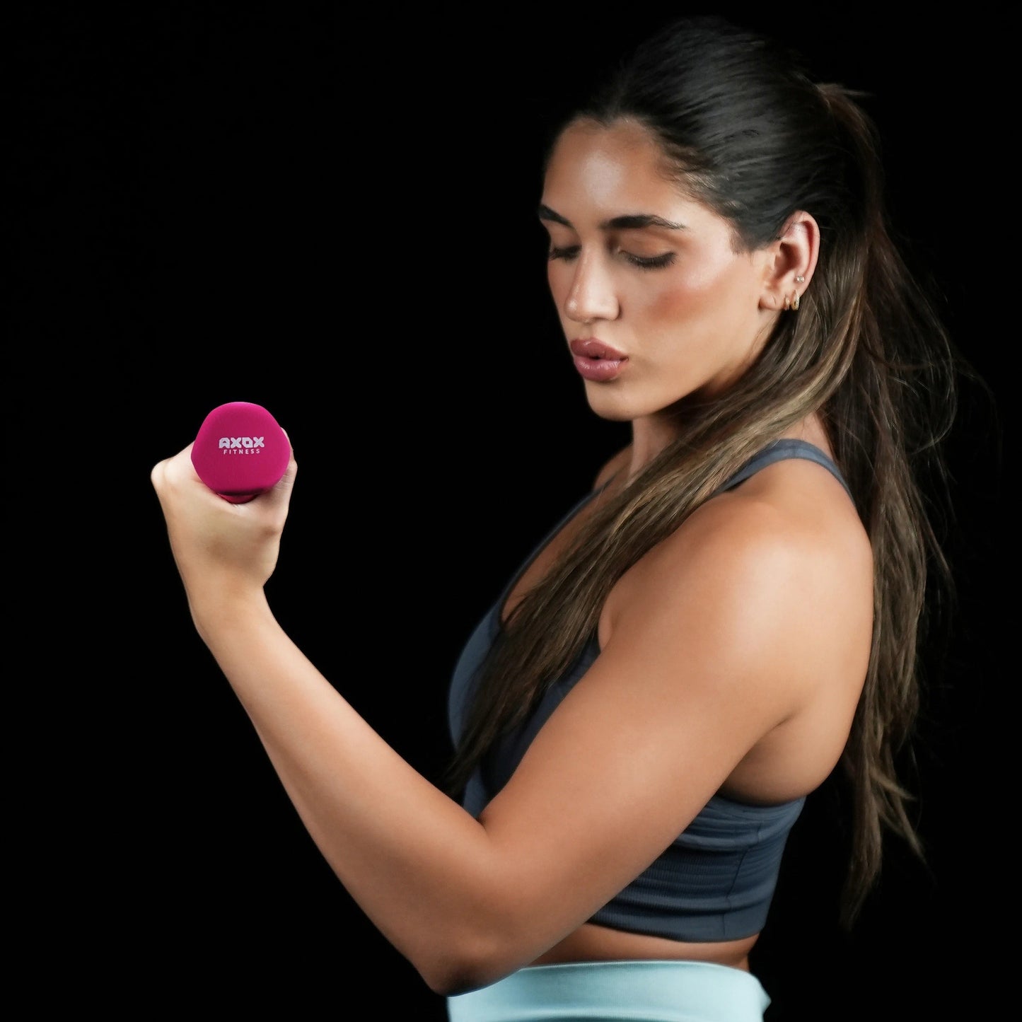 FITBELL 1 KG Dumbbell - Single Weight for Home Fitness & Strength Training