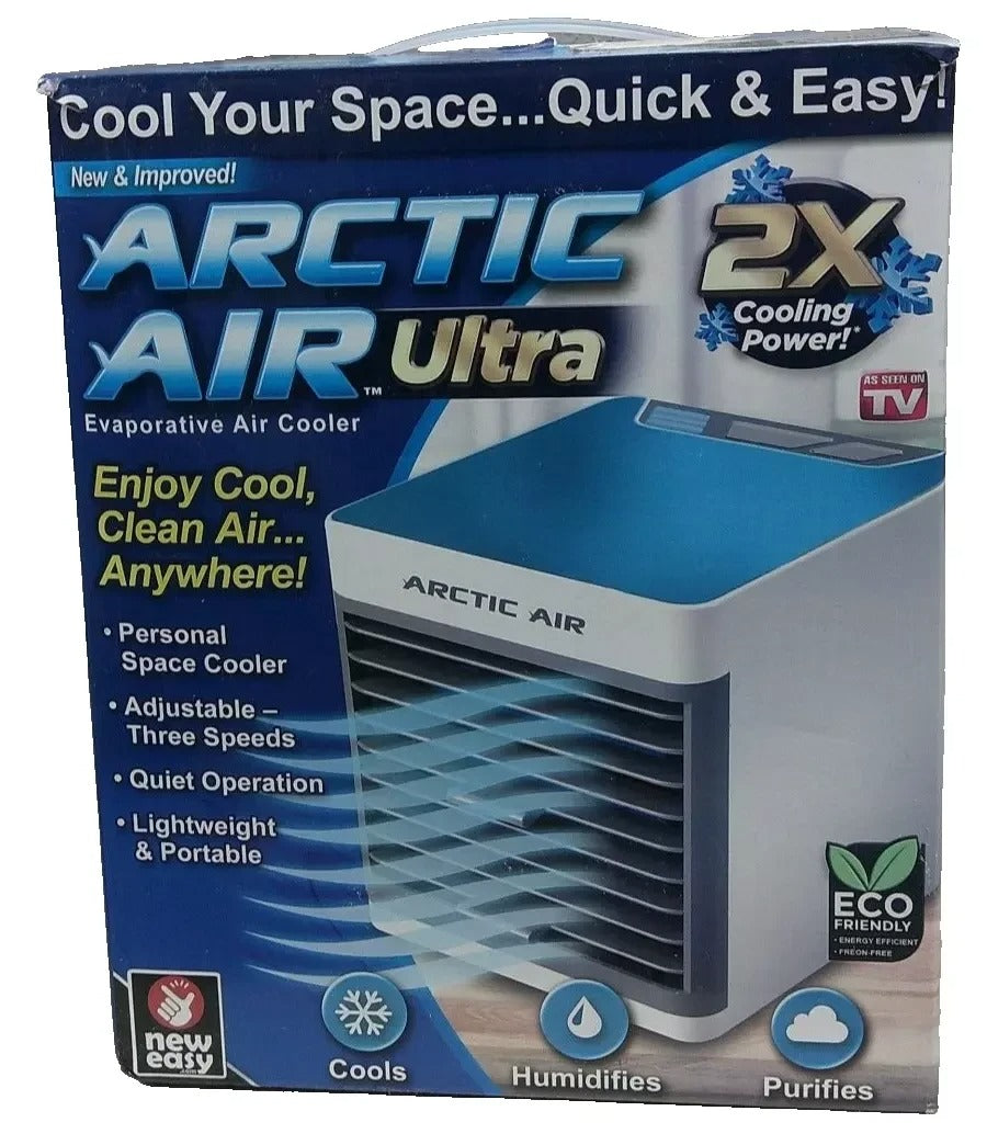 Arctic Air Ultra - Portable Evaporative Air Cooler with 2x Cooling Power
