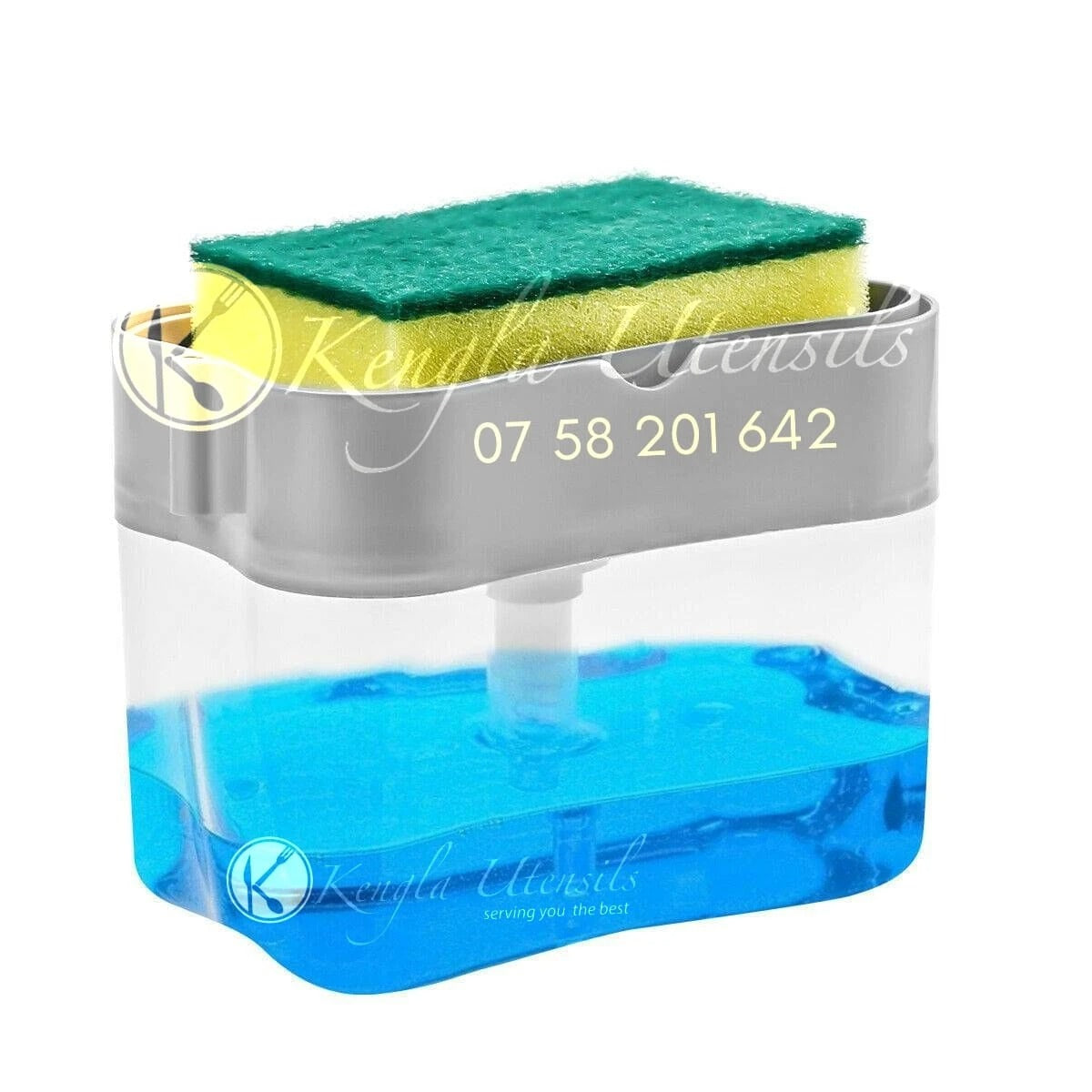 Soap Pump Dispenser & Sponge Caddy