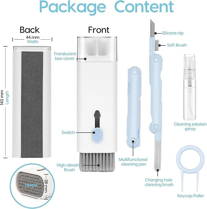 7 in 1 cleaning brush