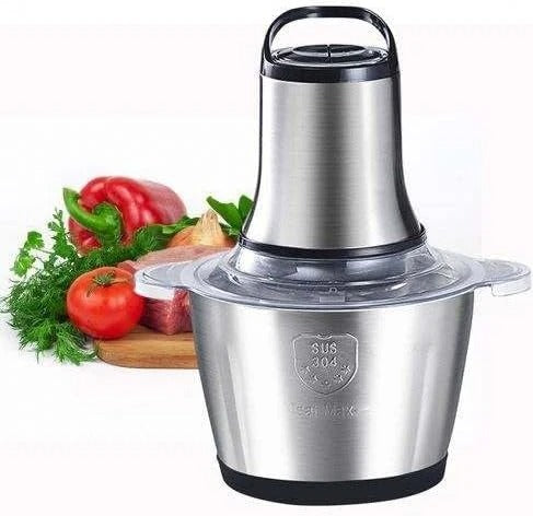 2L Meat Chopper 2 Liter Electric Food Chopper/Meat Processor with Garlic Skin P