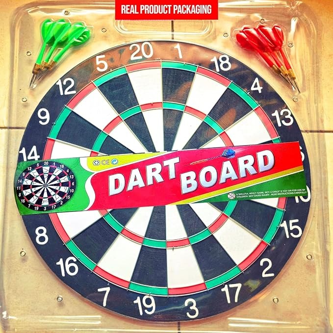 17 inch Dart Board Set