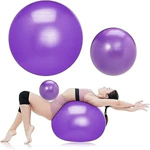Yoga Ball - Exercise and Stability Ball for Fitness, Pilates, and Stretching