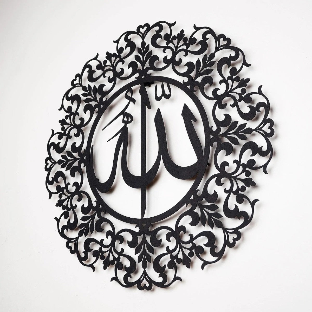 Allah Name – Round Shape Acrylic Wall Art