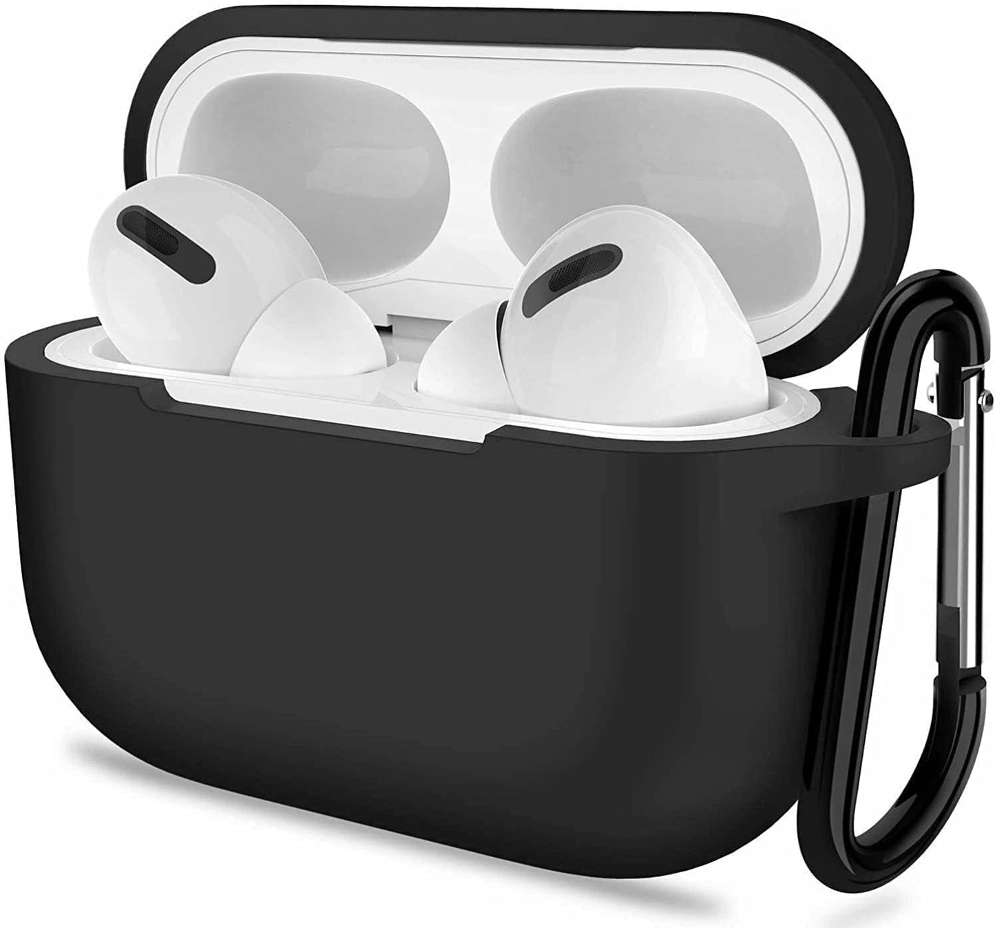 Dailyobjects Silicone Protective Case FOR Airpod Pro BLACK( Mix Color)