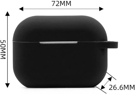 Dailyobjects Silicone Protective Case FOR Airpod Pro BLACK( Mix Color)