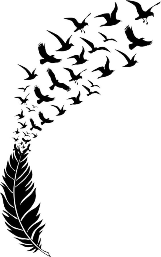3D acrylic Animals wall Decor Farmhouse Wall Art 60 x 70 CM - Birds flying from tree