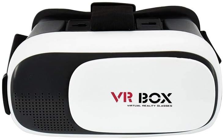 VR BOX Virtual Reality 3D Glasses Headset Compatible with Samsung Galaxy A8 / A8 Plus (2018) for 3D Movies and Games