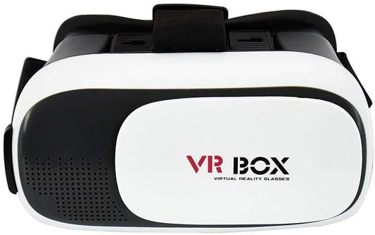 VR BOX Virtual Reality 3D Glasses Headset Compatible with Samsung Galaxy A8 / A8 Plus (2018) for 3D Movies and Games