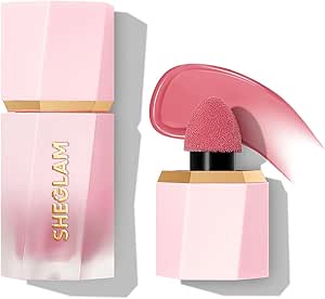 Makeup - Color Bloom Liquid Blush Matte Finish - Long-wearing Waterproof Gel-Cream Blush with Sponge Tip Applicator (Love Cake), 5.2 grams, 1.0 count, 1