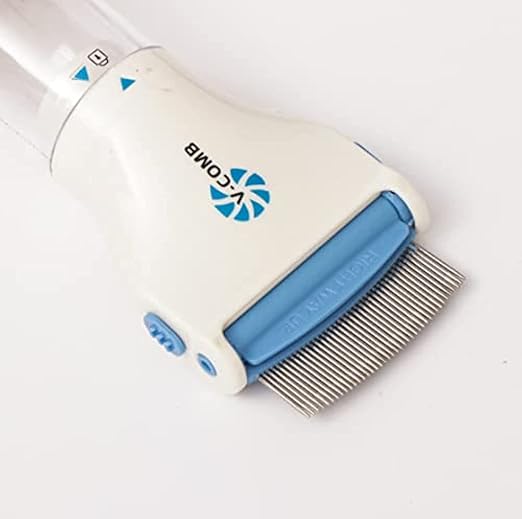 No chemical electric head lice egg treatment machine, child lice treatment machine, baby, toddler, adult hair care, stainless steel needle teeth