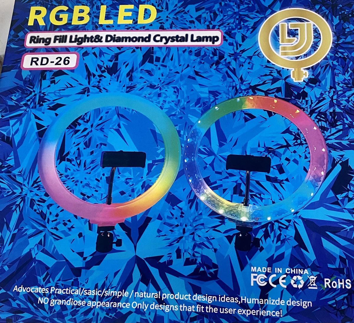 RGB LED Soft Ring Light RD26