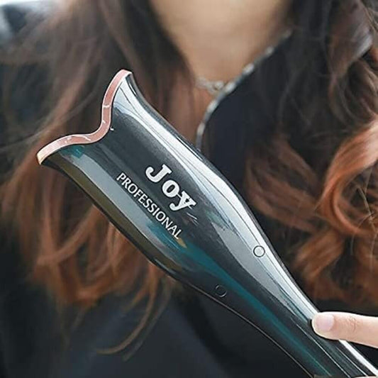 Joy Professional Hair Curler, Black and Rose Gold,
