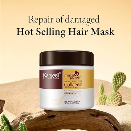 Hair Treatment Deep Repair Conditioning Argan Oil Collagen Hair Mask Essence for Dry Damaged Hair All Hair Types