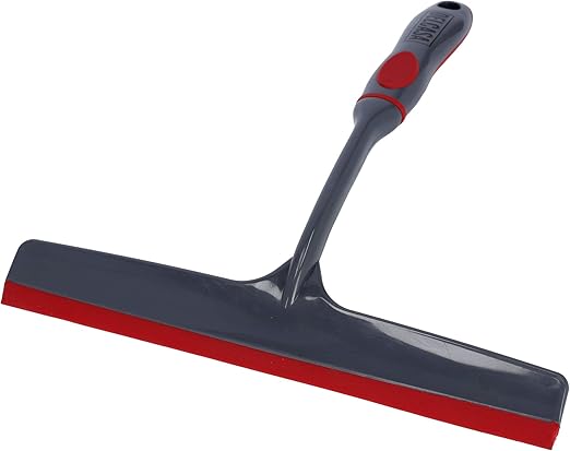 Delcasa DC1603 Window Squeegee - Multipurpose Glass Cleaning Hand Wiper With Rubber Blade For Home & Office Use - Perfect For Window, Car Glass, Tiles, And Mirror - Lightweight And Durable