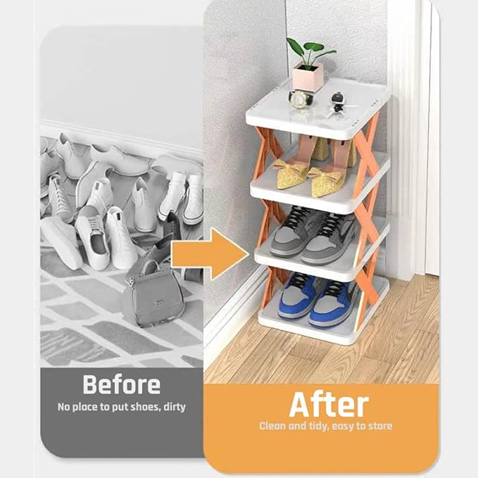 X SHAPE Shoe Rack 5 LAYER