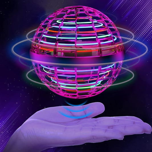 Flynova Pro Boomerang Ball,Mini Drones for Kids Adults,Soaring Nebula Fly Orb Toy,Flying Spinner Nebula Orb Ball,UFO Drone Space for Gifts