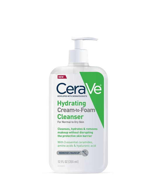Cerave hydrating cream to foam cleanser 236ml