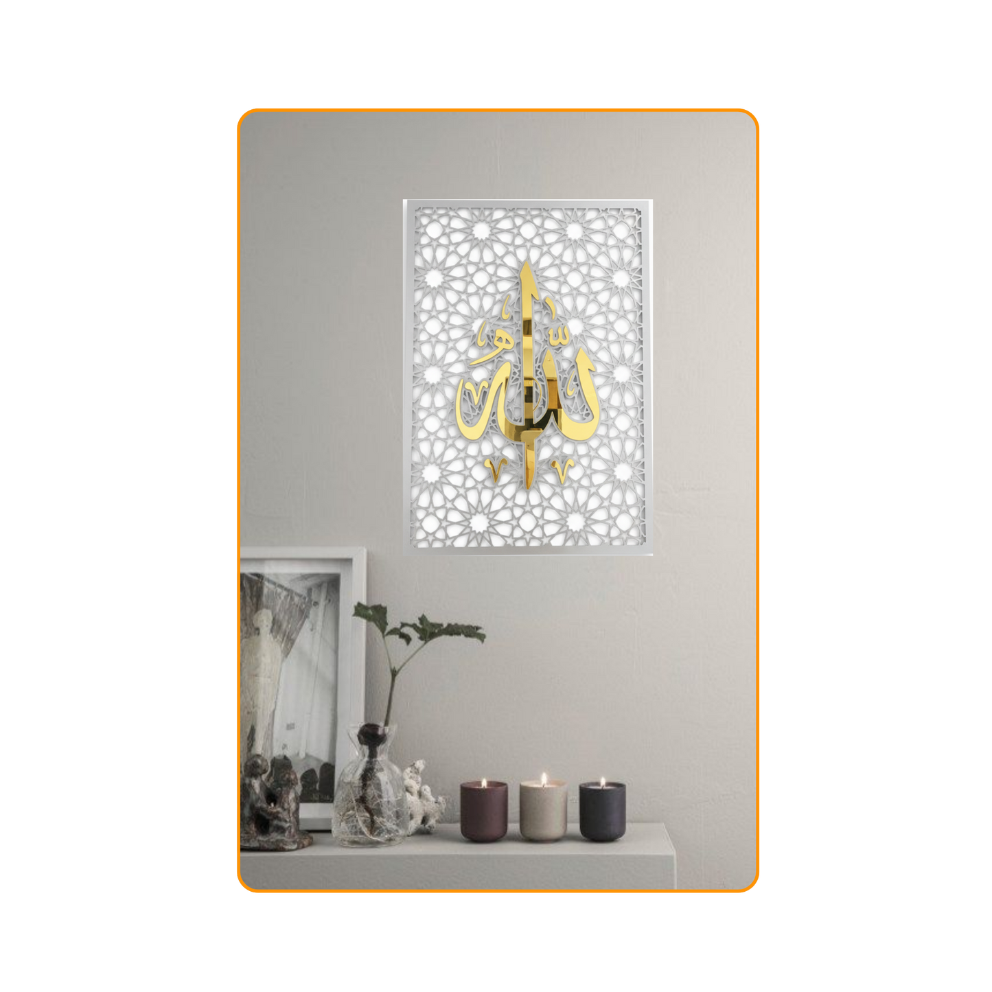 The Spiritual Foundation Trio | Premium 3-Piece Acrylic Islamic Wall Art Set