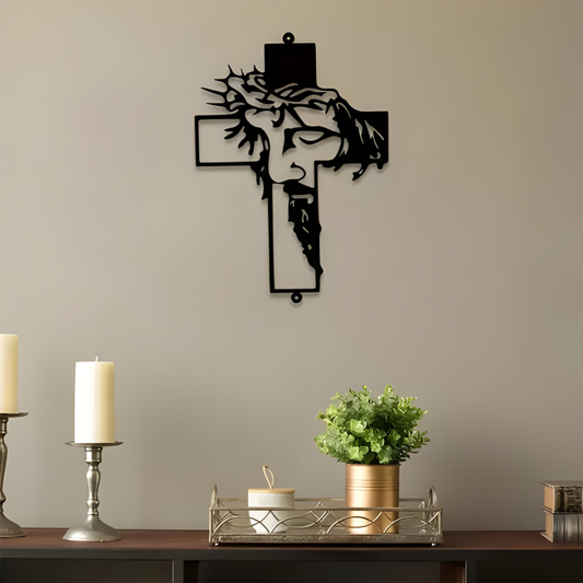 Jesus Cross Acrylic Wall Art | Christian Home Décor UAE