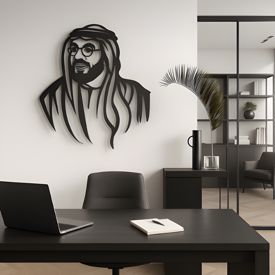 Sheikh Tahnoon bin Zayed Acrylic Portrait