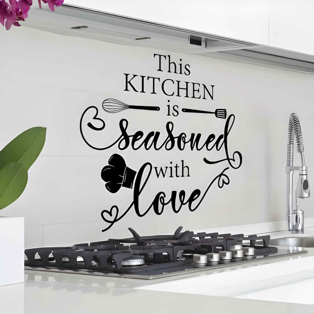 This Kitchen is Seasoned with Love Acrylic Wall Décor | UAE