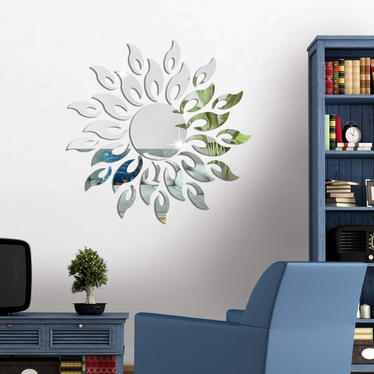 Sun Flame 3D Acrylic Wall Decoration | Stylish Home & Office Wall Art in UAE