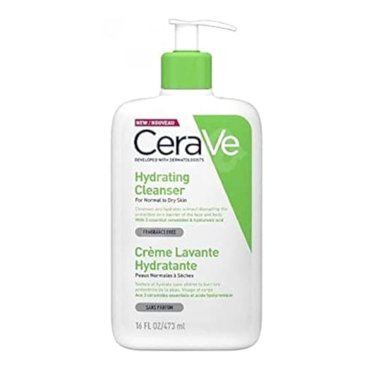CeraVe Hydrating Cleanser For Normal To Dry 473ml