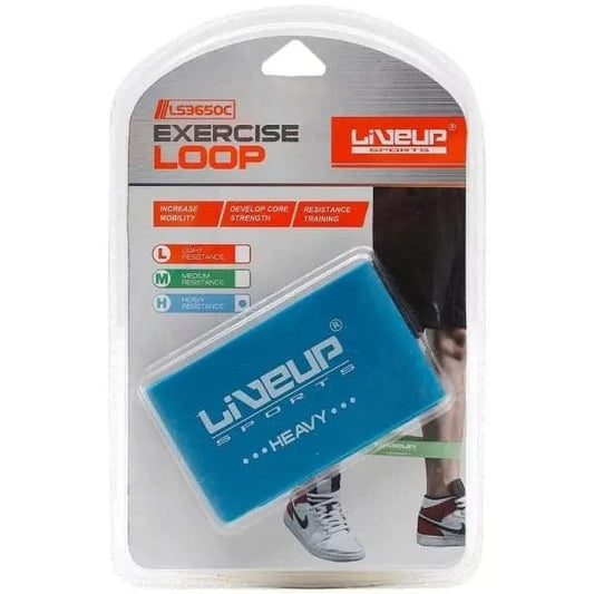Liveup Exercise Loop LS3650C - Light Resistance Band for Fitness and Rehabilitat